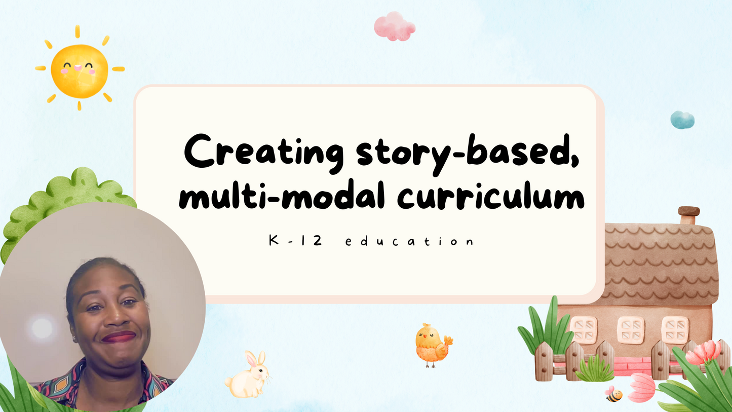 Teacher Storytelling and Multi-Modal Curricula for Early Learners