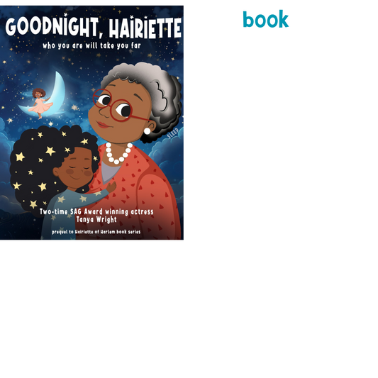 Goodnight, Hairiette book $14.95