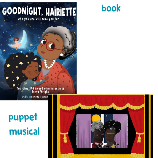 Big Hair Bundle!  (Goodnight, Hairiette book + film $24.95)